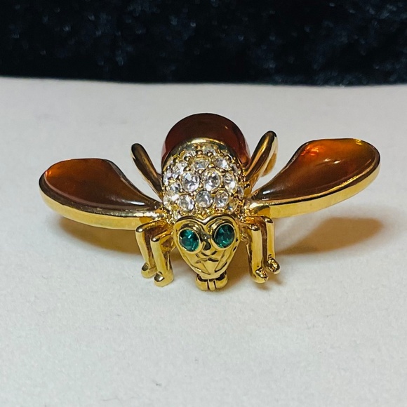 Joan Rivers Vintage Bee Brooch / Pin - Picture 2 of 9